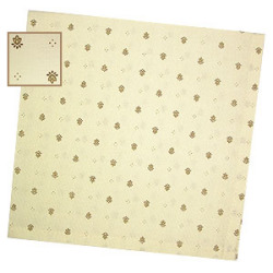 Provencal tea towel - napkin (calisson. raw x beige)